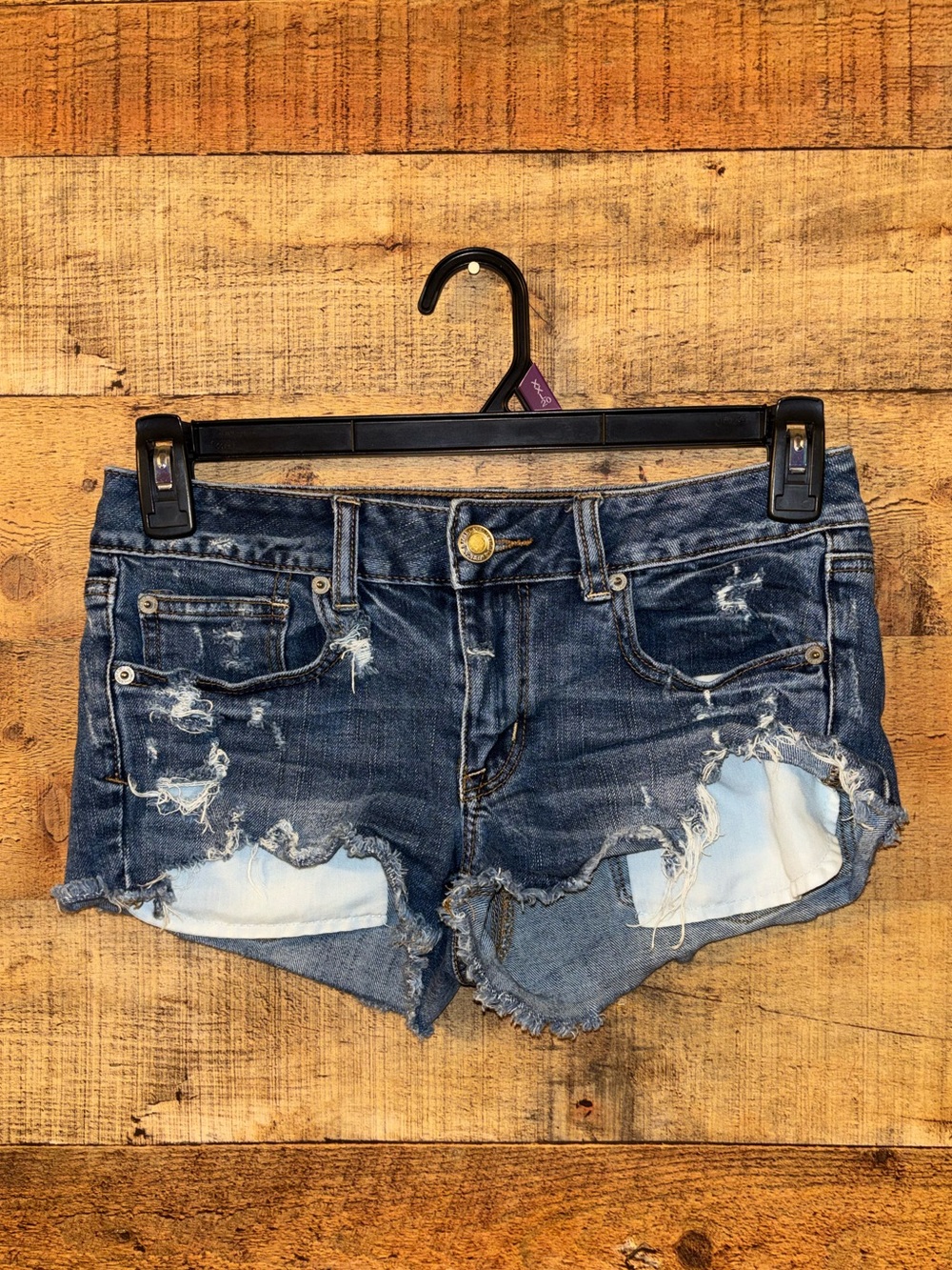 American Eagle Shortie Denim Shorts